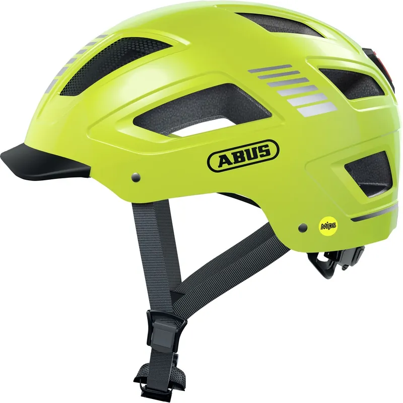 Preiswert ABUS Hyban 2.0 MIPS Helm - signal yellow