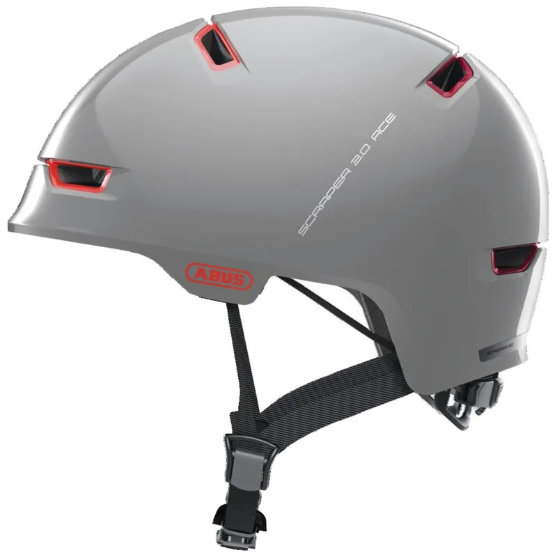 ABUS Scraper 3.0 ACE Helm - alaska grey Direkt Vom Hersteller