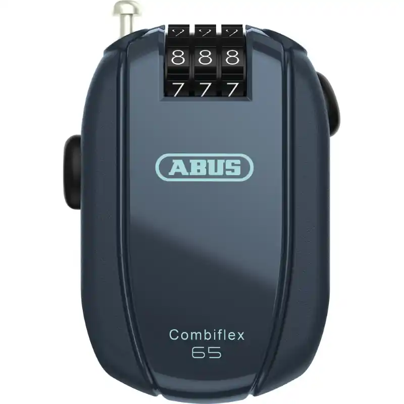 ABUS Combiflex StopOver - 65cm Kabelschloss - midnight blue Nur Für Kurze Zeit