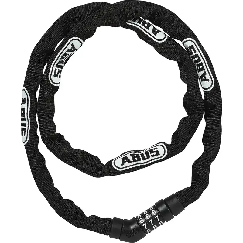 Neue Kollektion ABUS 4804C Kettenschloss - schwarz / 110 cm