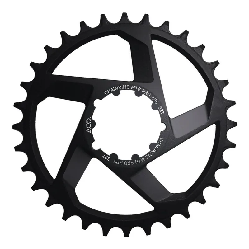 ACID PRO HPS MTB Direct Mount Kettenblatt SRAM 3-Bolt - 10/11-Fach - Narrow Wide - schwarz Saisonangebot