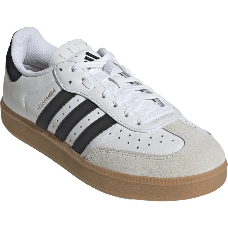 Direkt Vom Hersteller adidas Velosamba Leder Fahrradschuhe Herren - cloud white/core black/gold metal JQ9176