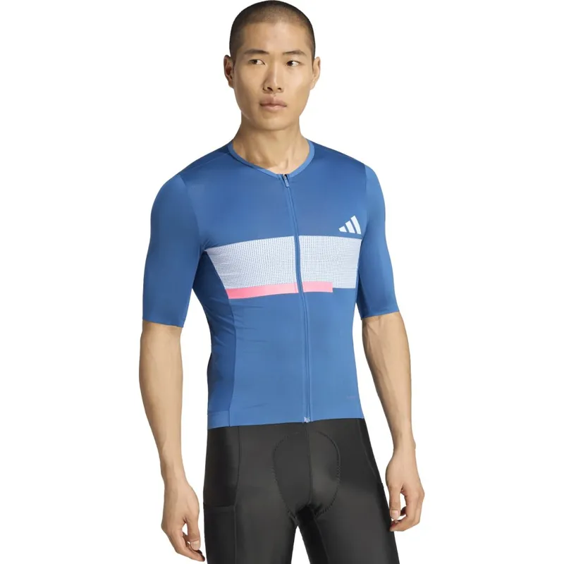 Expressversand adidas Tempo Neo Heritage Radtrikot Herren - dusky petrol JZ6772