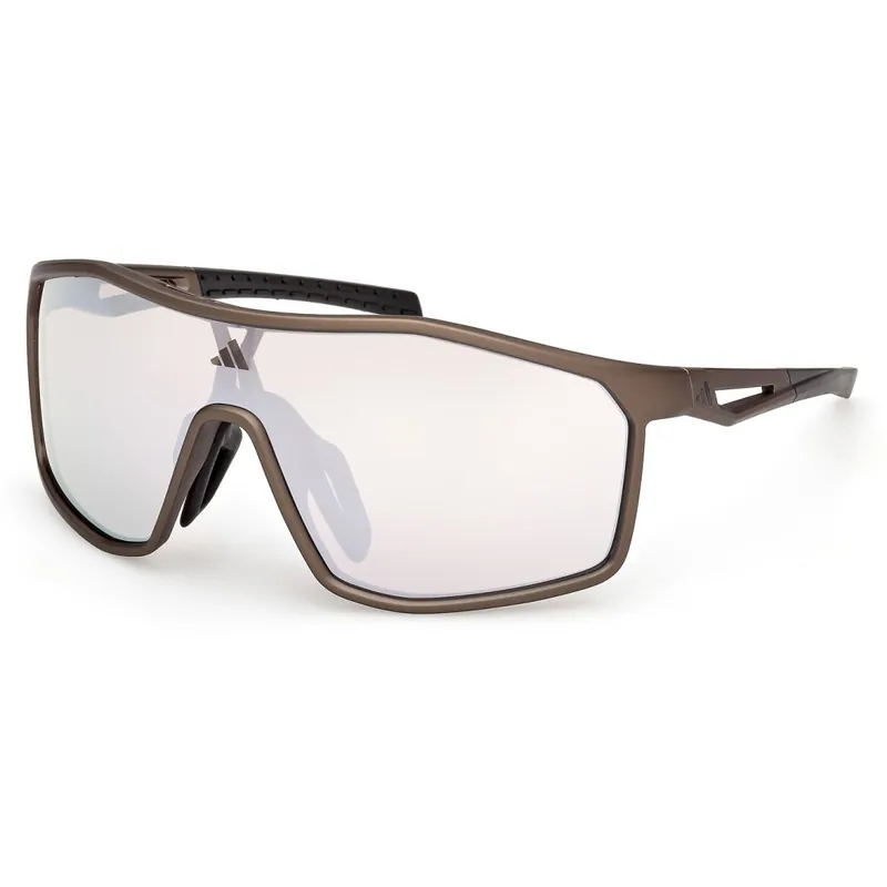 Knallerangebot adidas Kalidro SP0117 Brille - Matte Dark Brown / Brown Mirror