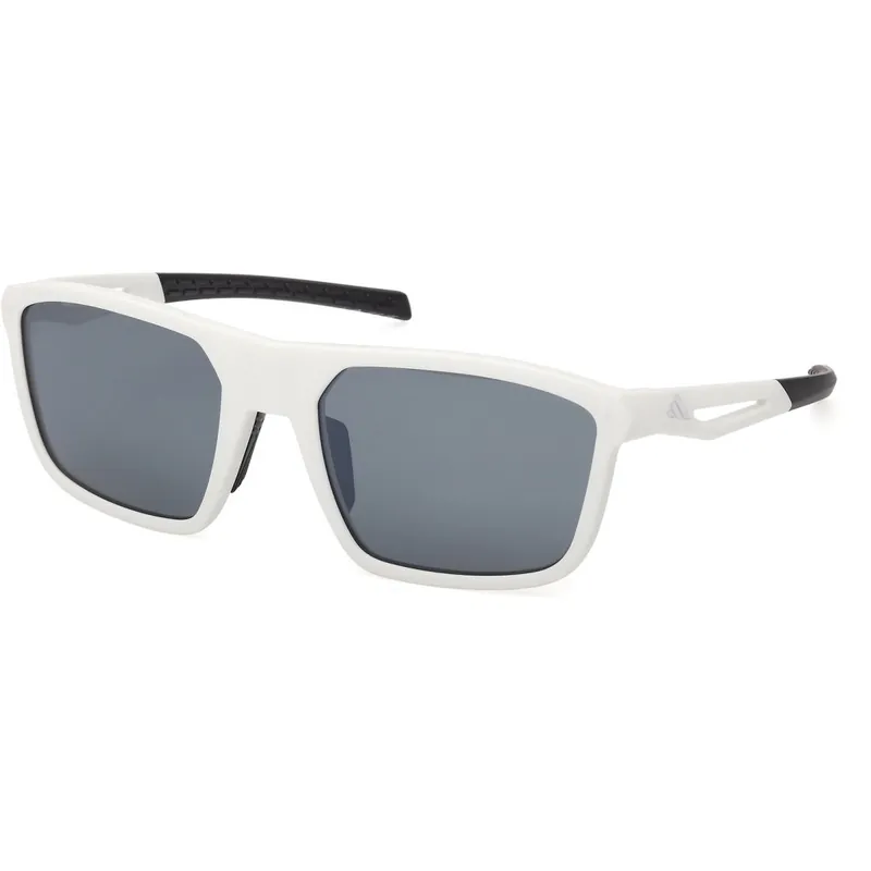 adidas SP0111 Brille - White / Polarized Smoke Markenware