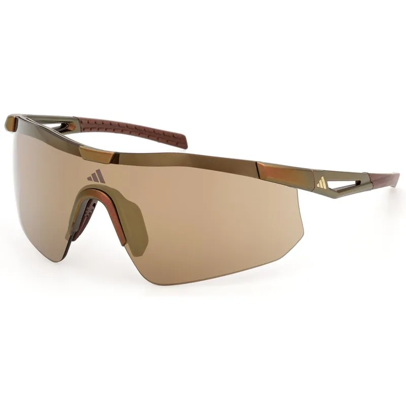 Markenprodukt adidas Kaphiros EVO SP0128 Brille - Matte Metalized Rust / Gold Mirror