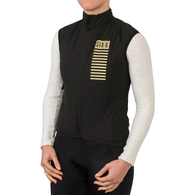 Rabatt AGU Six6 DWR Wind- und Regenweste Damen - schwarz