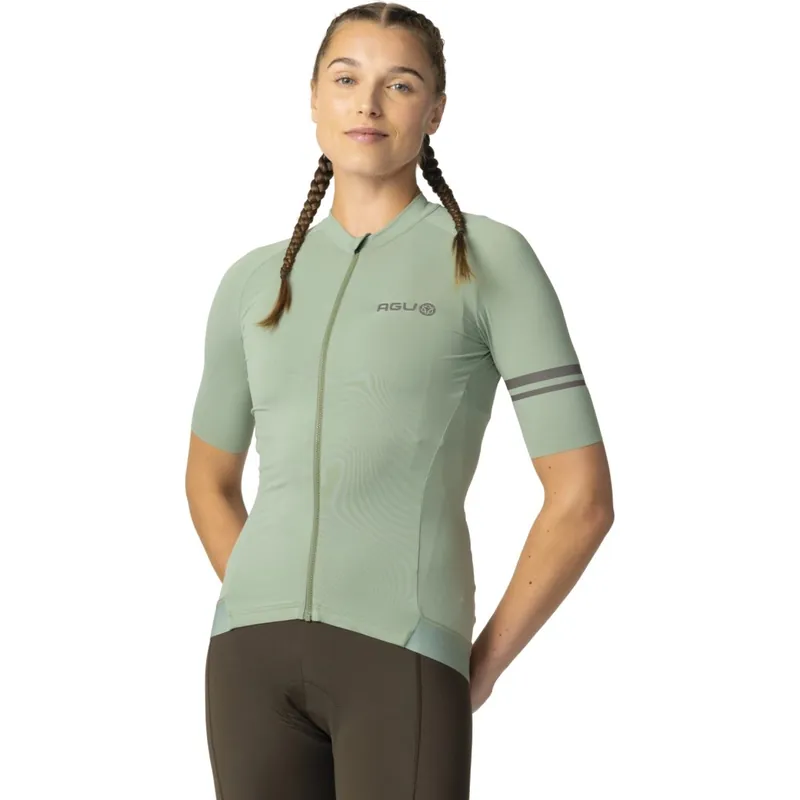 AGU Performance Solid Kurzarm-Trikot Damen - sage Solange Der Vorrat Reicht