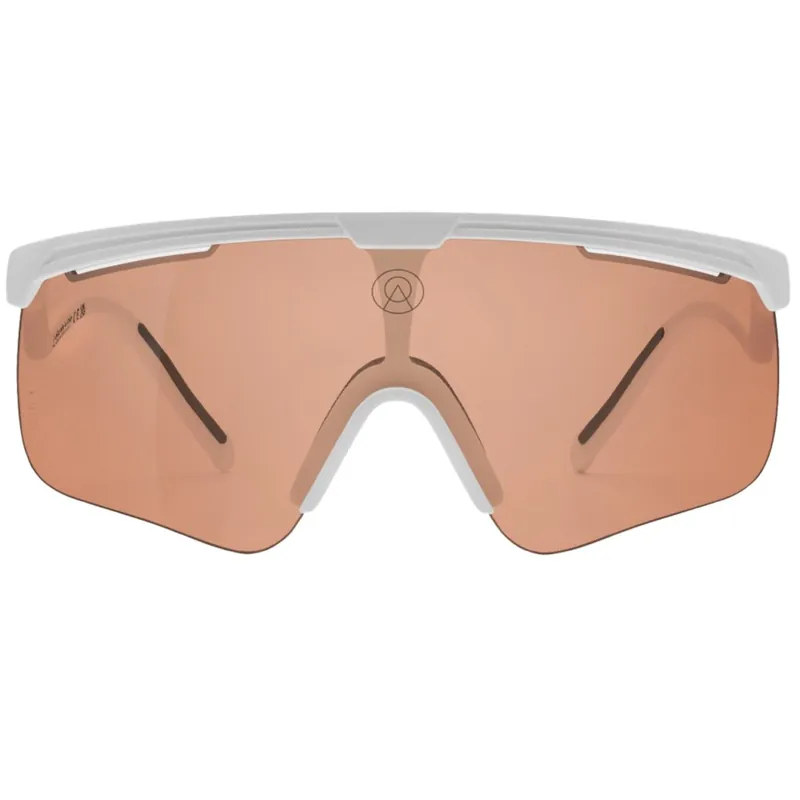 Ausverkauf ALBA Delta Brille - White / VZUM SALMON