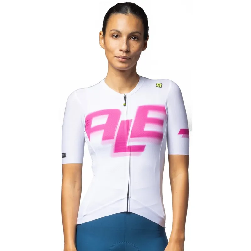 Finale Aktion Alé PR-E Sauvage Kurzarm-Trikot Damen - weiß