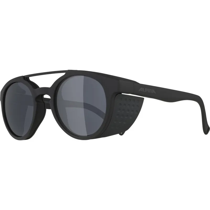 Alpina Glace Brille - all black matt/Black Mirror Versand Am Gleichen Tag