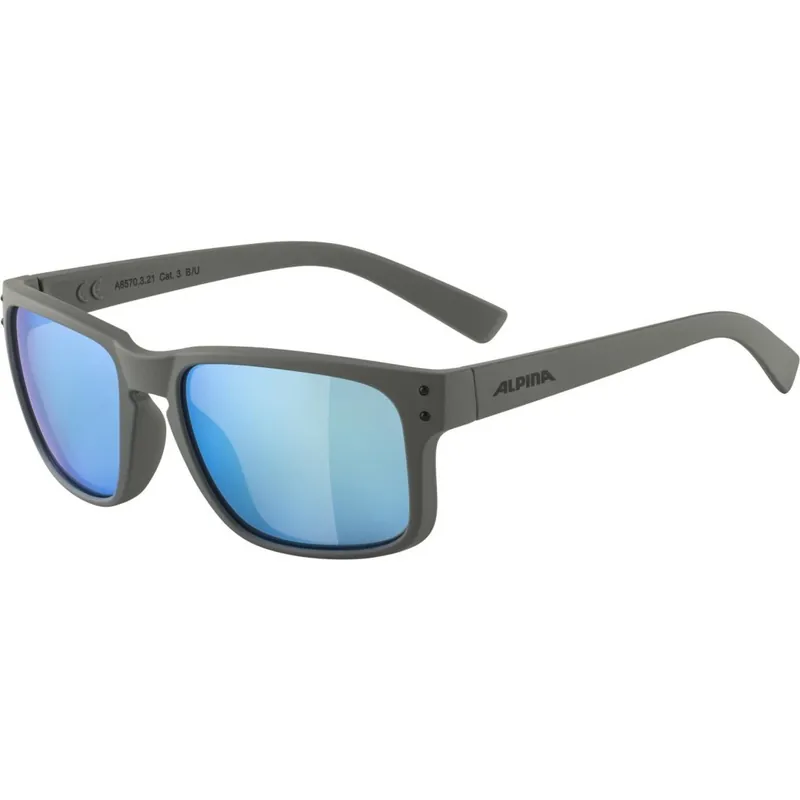 Alpina Kosmic Brille - moon-grey matt/Ceramic Blue Mirror Angebot