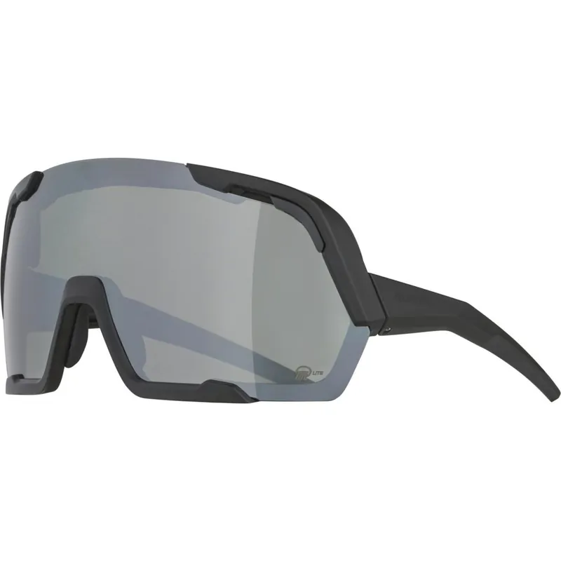 Alpina Rocket Bold Q-Lite Brille - black matt/silver mirror Kracherpreis