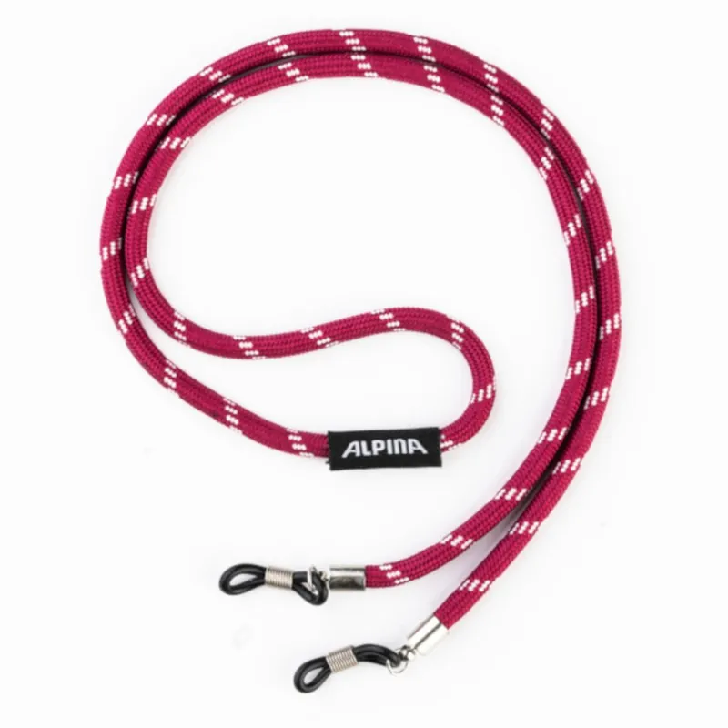 Alpina Eyewear Strap Lifestyle - red-white Beliebt