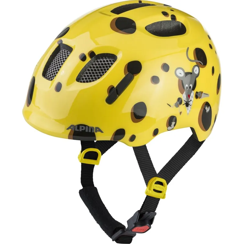 Alpina Ximo 2 Kinderhelm - yellow gouda gloss Echt