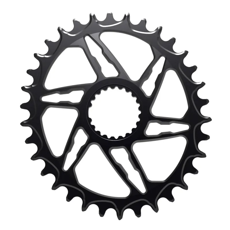 Highlight Alugear Xtrect Narrow Wide Boost MTB Kettenblatt - Oval - für Shimano 12-fach Direct Mount