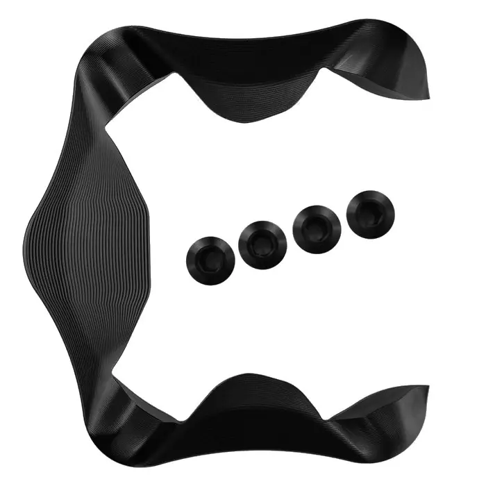 Alugear AERO Kettenblattabdeckung - für Shimano Ultegra FC-R8100 Kurbeln 12-fach - schwarz Mega-Angebot