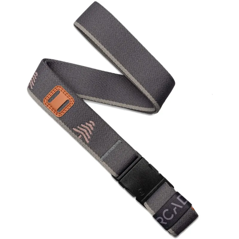 Rabatt Arcade Adventure A2 Slim Blackwood Stretch Gürtel - charcoal/blush