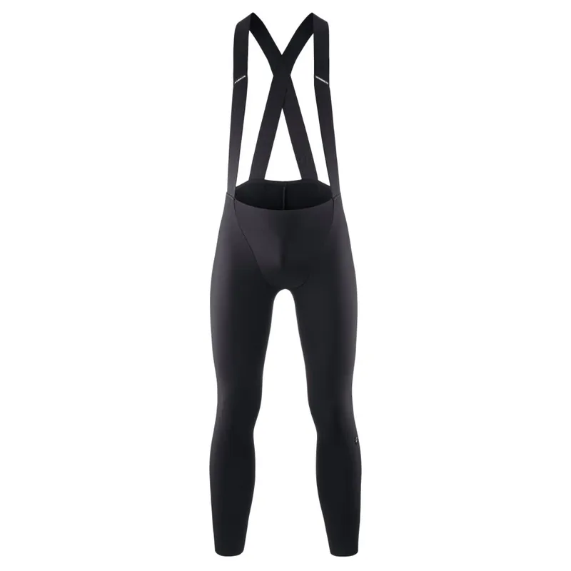 Echt Assos Endurance ThermoBooster S11 Trägerhose ohne Sitzpolster Herren - black series