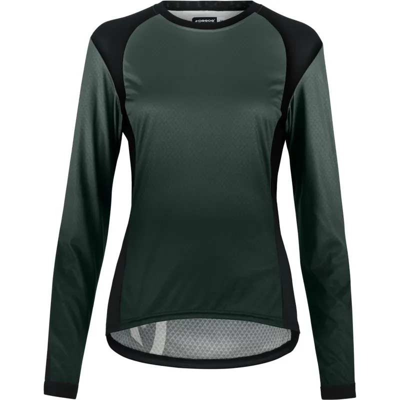 Assos TRAIL Langarm-Trikot Damen - schwarzwald green Abverkauf
