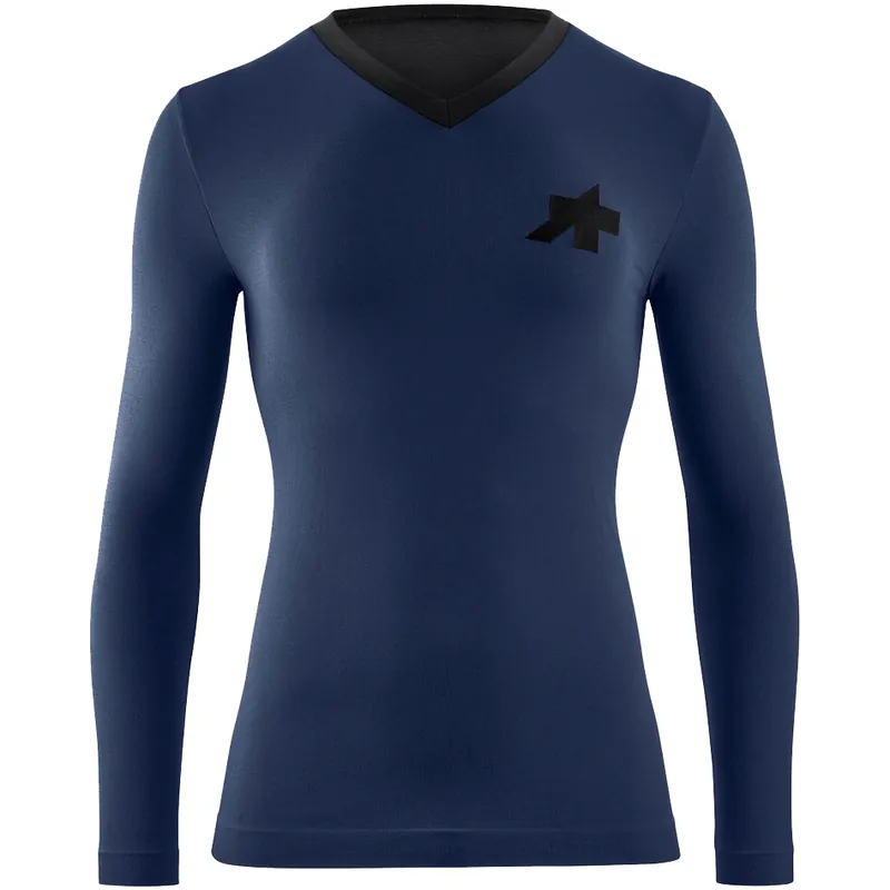Markenware Assos TACTICA Tech T5 Langarmtrikot Herren - stone blue