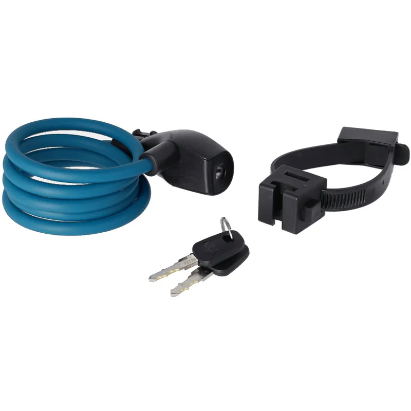 AXA Resolute 8-120 120cm Kabelschloss - petrol blue Preisreduziert