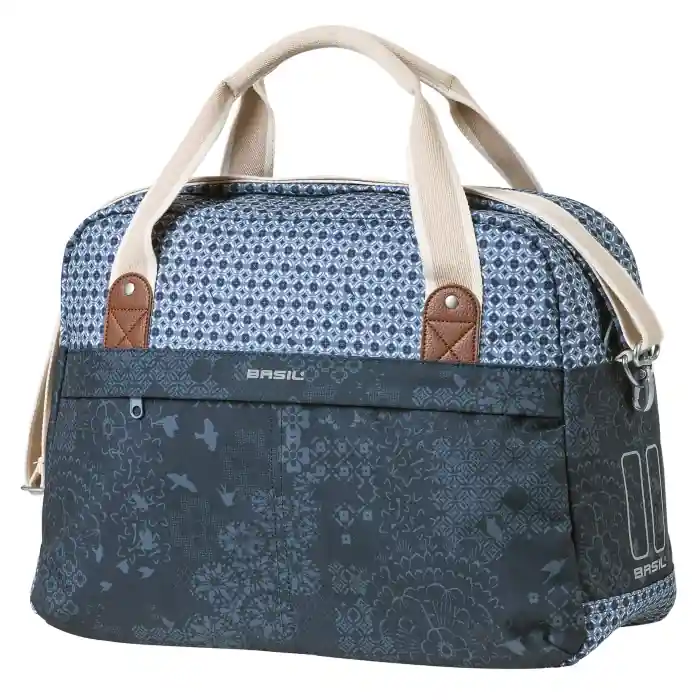 Neue Kollektion Basil Bohème Carry All Bag Fahrrad-Schultertasche - 18L - indigo blue
