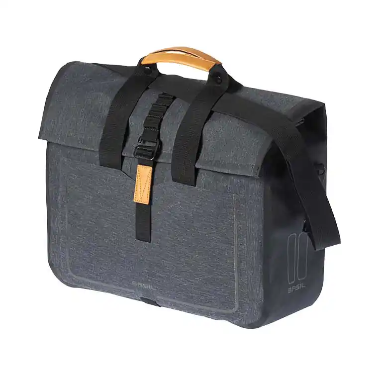Wochenendangebot Basil Urban Dry Business Gepäckträgertasche - 20L - charcoal melee