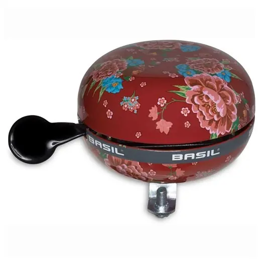 Basil Bloom Big Bell Fahrradklingel - scarlet red Saisonangebot