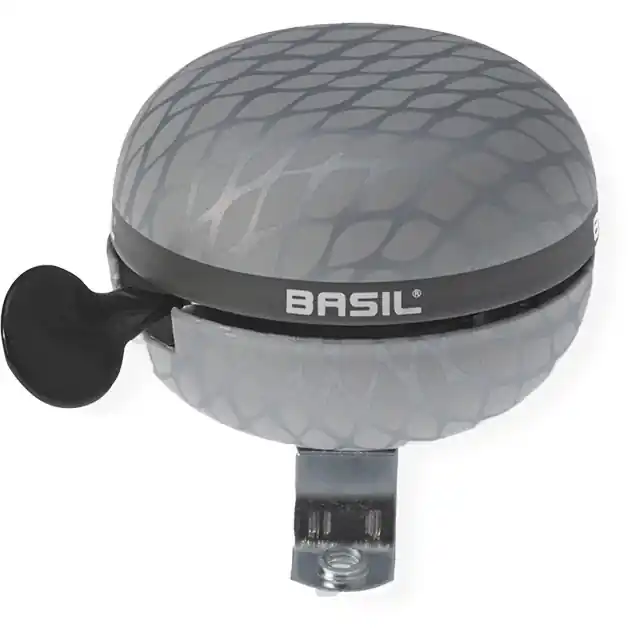 Ausverkauf Basil Noir Bell Fahrradklingel - silber metallic