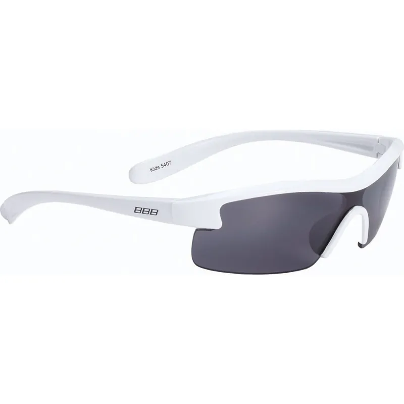 Markenware BBB Cycling BSG-54 Brille Kinder - white - smoke