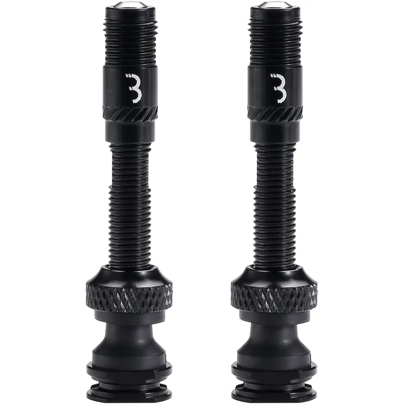 BBB Cycling CoreCap AL Valve BTI-166 Tubeless Ventil - schwarz 40 mm 2 Stück Letzte Chance
