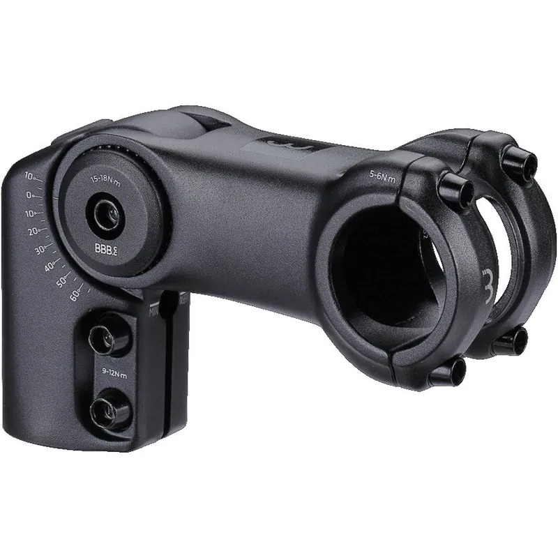 BBB Cycling HighFix BHS-35 einstellbarer Vorbau 1 1/8" 31,8mm - schwarz Abverkauf