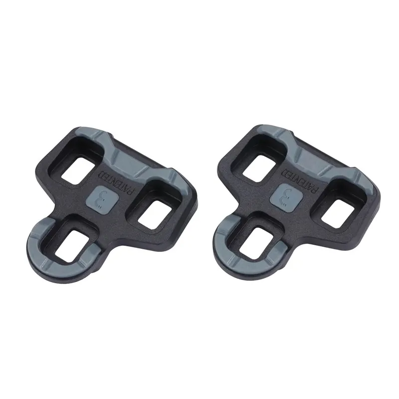 Ausverkauf BBB Cycling MultiClip 2.0 BPC-04F Pedalplatten - ohne Bewegungsfreiheit - grau