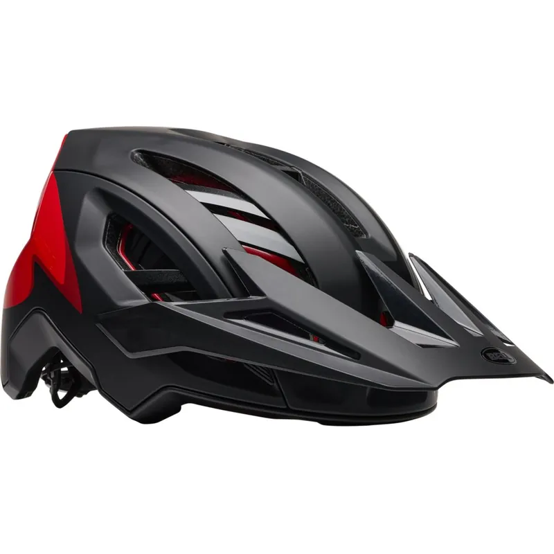 Bell 5FIFTY Spherical Helm - fluid black/red Neue Kollektion