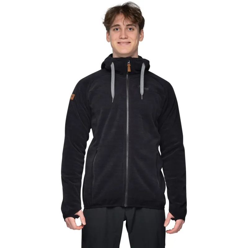 Bergans Hareid Fleece Jacke Herren - schwarz Markenware
