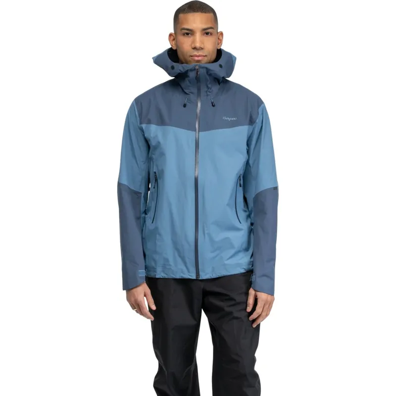 Preisknaller Bergans Rabot Light 3L Shell Jacke Herren - elemental blue/granite blue