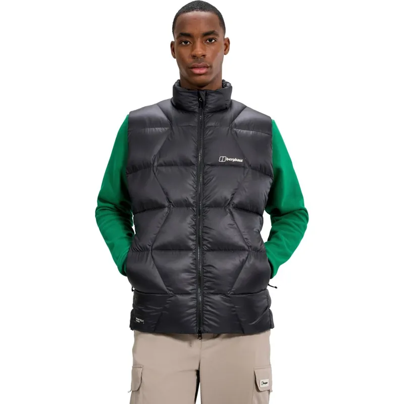 Markenprodukt Berghaus Explorer Daunenweste Herren - Schwarz/Schwarz