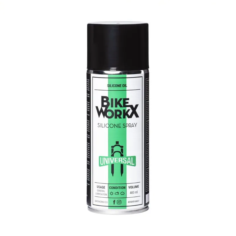 BikeWorkx Universal Silikonspray - 400ml Garantierte Lieferung