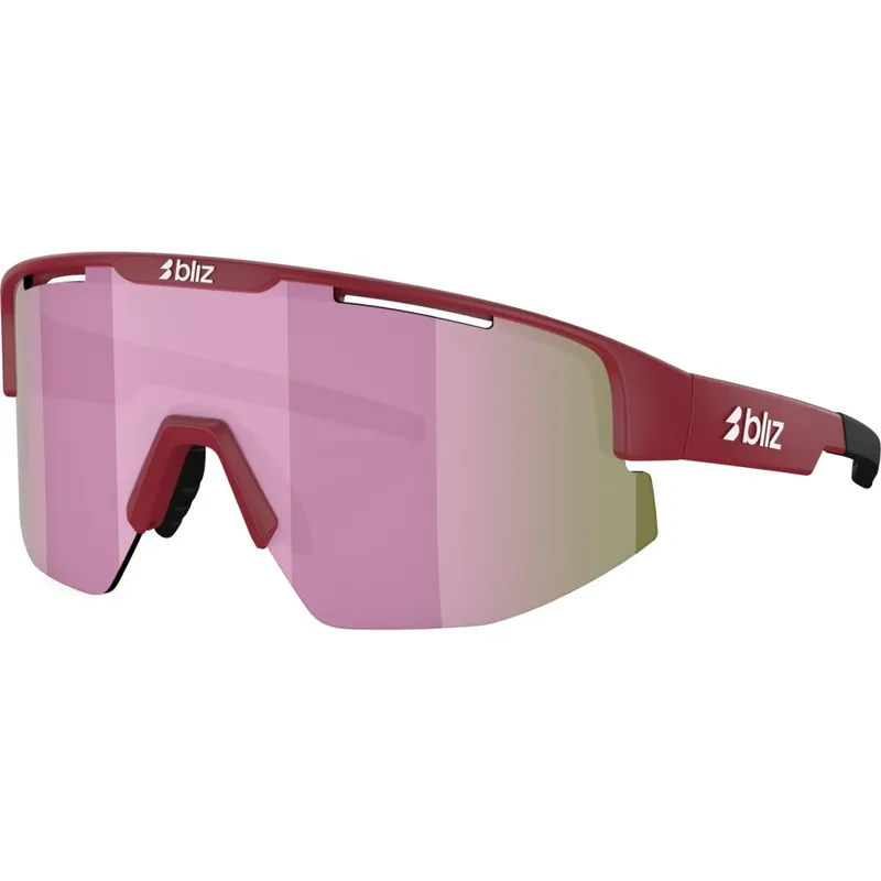 Top-Angebot Bliz Matrix Small Brille - Matt Wine Red - Brown Rose Multi