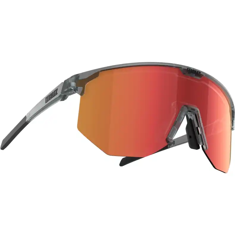 Markenprodukt Bliz Hero Brille - Transparent Dark Grey - Brown Red Multi