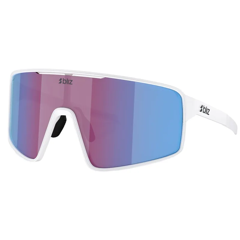 Bliz P001 XL Nordic Light Brille - White - Nordic Light Rose-Violet/Blue Mirror Top-Preis