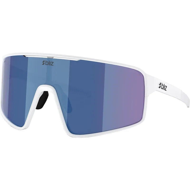 Bliz P001 XL Brille - White - Grey Blue Mirror Neu