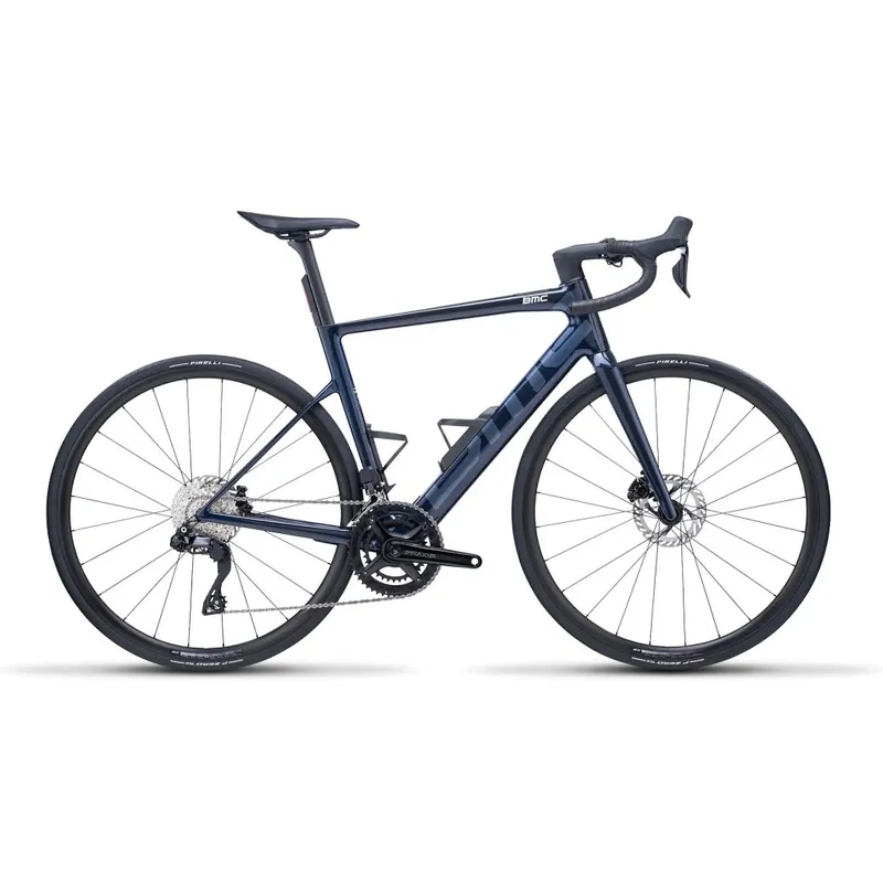 Neuheit BMC TEAMMACHINE 01 AMP THREE - E-Rennrad - 2027 - blue glitter carbon