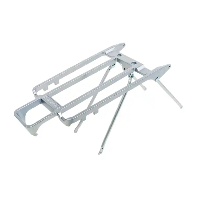 Brompton Platform Gepäckträger + Streben - silber Preis Gesenkt