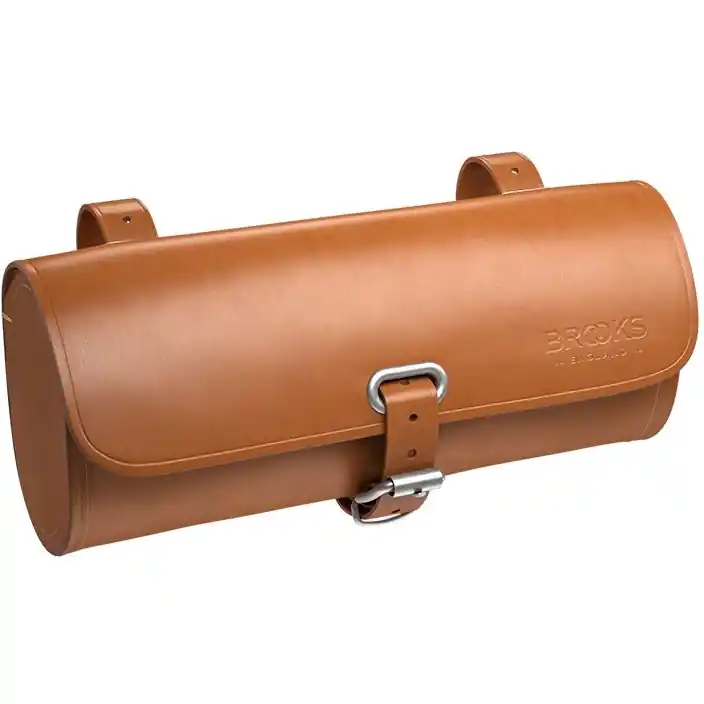 Nur Für Kurze Zeit Brooks Challenge Leder Satteltasche 0.5L - honey