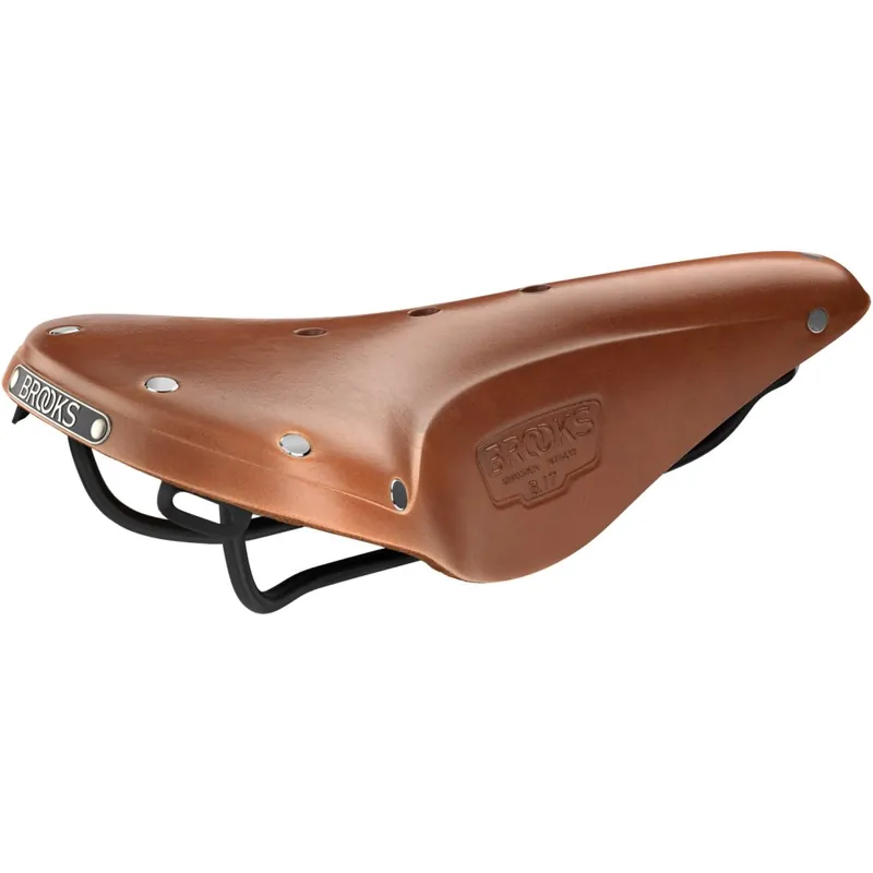 Schneller Versand Brooks B17 Narrow Kernledersattel - honey