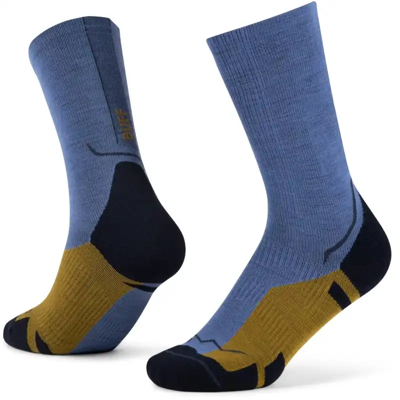 Buff® Merino Lightweight Crew Socken - LWC4 Blue Super-Preis