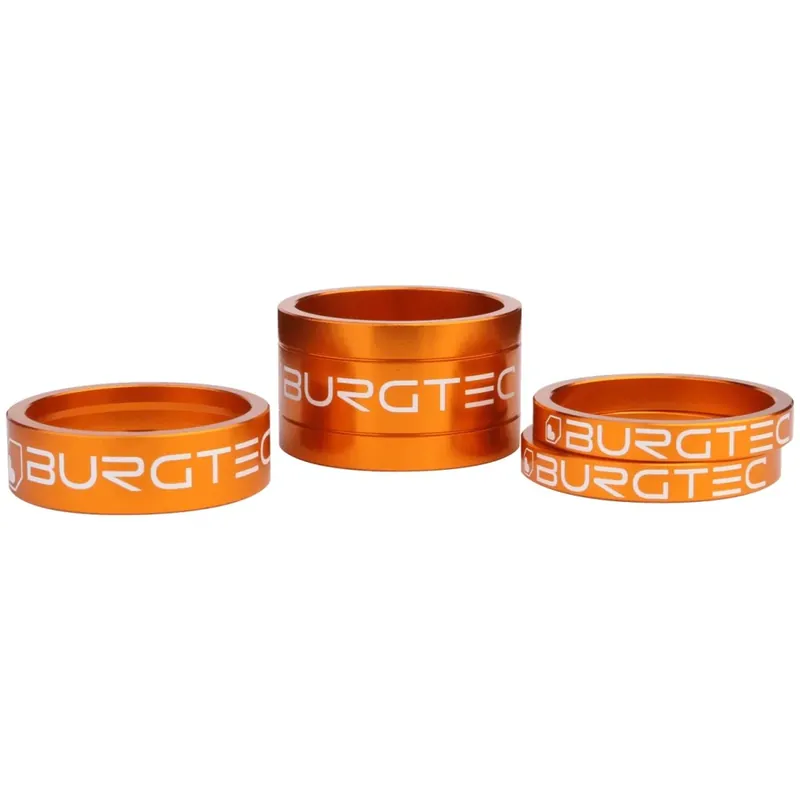 Burgtec Stem Spacer Kit - 5/10/20mm - Iron Bro Orange Direktkauf
