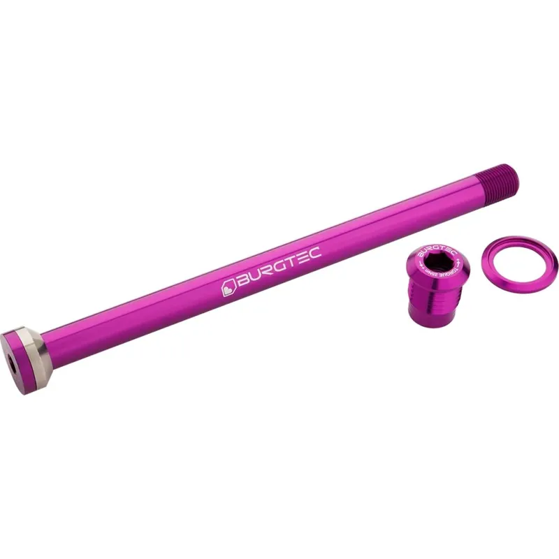 Burgtec Steckachse - hinten 12x148mm Boost 173mm für Canyon - purple rain Markenware